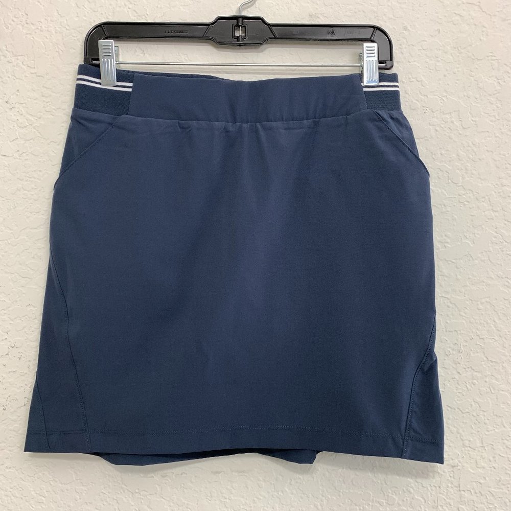 KYODAN Golf Womens Size P/S Skort Navy Blue Side Pockets Elastic Band Waist NWT!